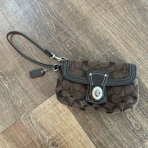 Coach wristlet
